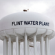 The Flint Water Plant tower in Michigan is shown Jan. 13, 2016.
Bill Pugliano/Getty Images
